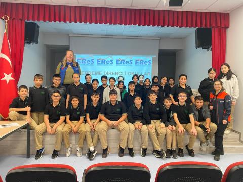 School Seismology training provided by AFAD.