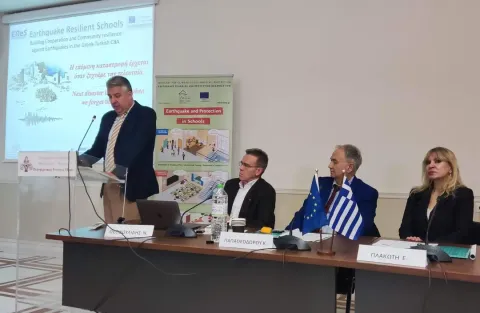 The Regional Governor of the Region of Anatoliki Makedonia and Thraki, speaks about the EReS project.