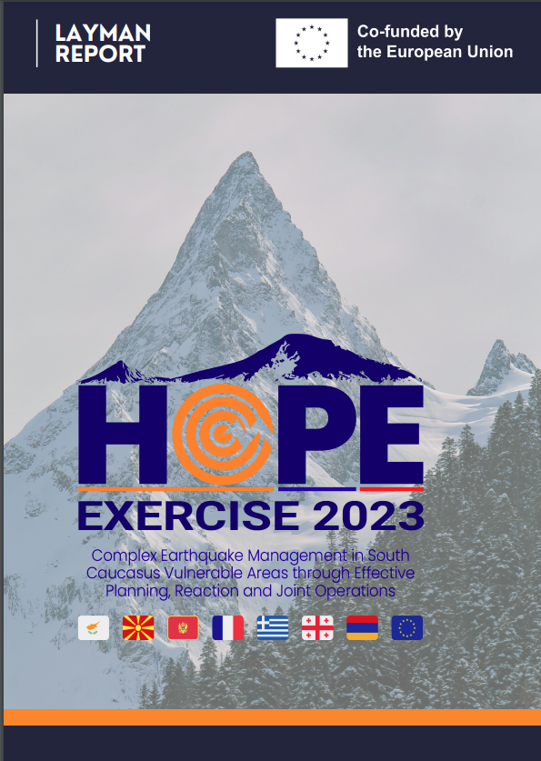 Cover page of the Final HOPE Layman report