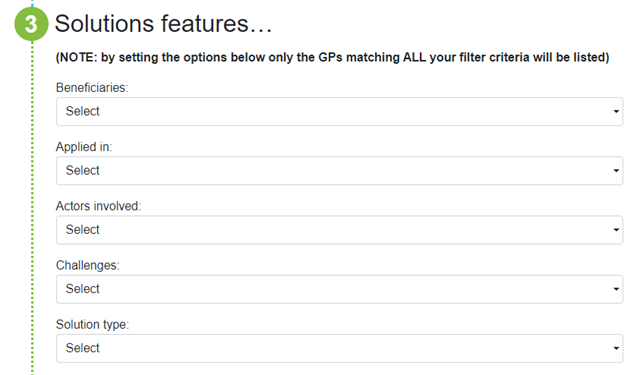 Solutions features...