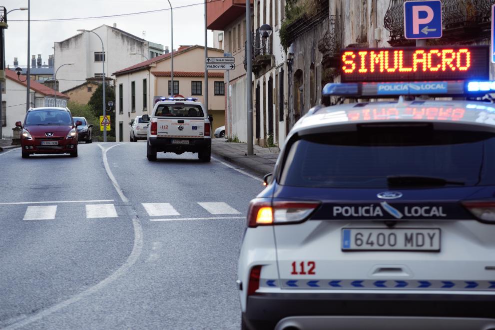Simulation ejercise in Ferrol for the Covalex Project