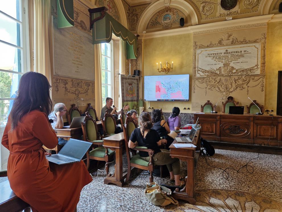 RED ROSES consortium members attending the technical meeting #3.