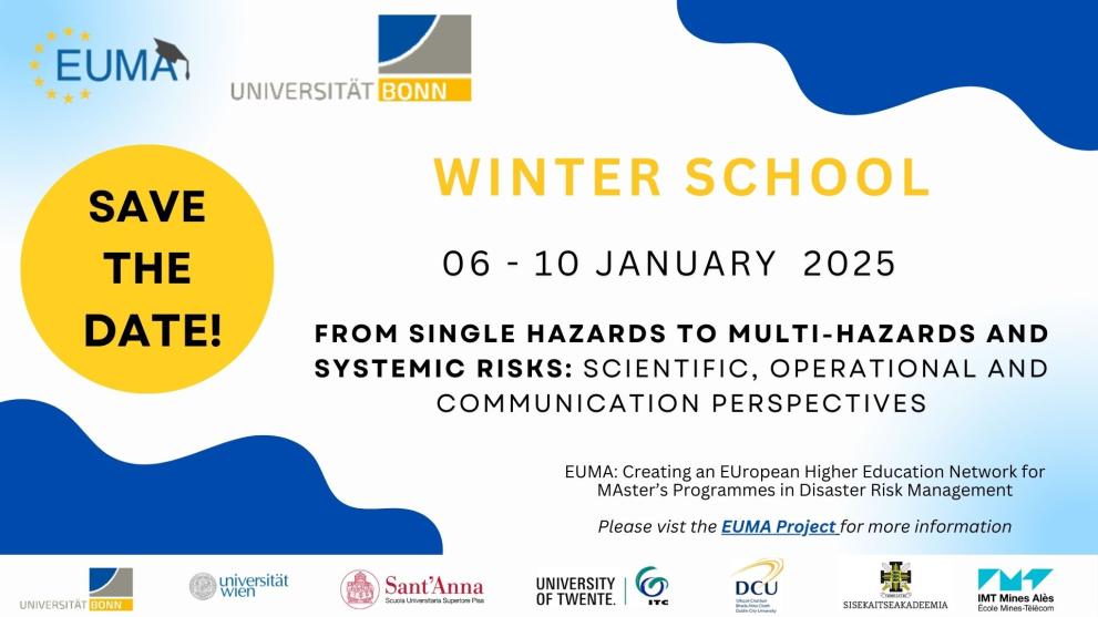 Save the date - Winter School at the University of Bonn