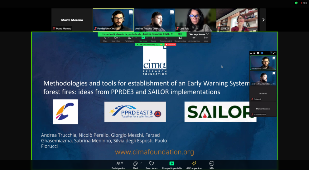 Methodologies and tools for establishing an Early Warning System for forest fires