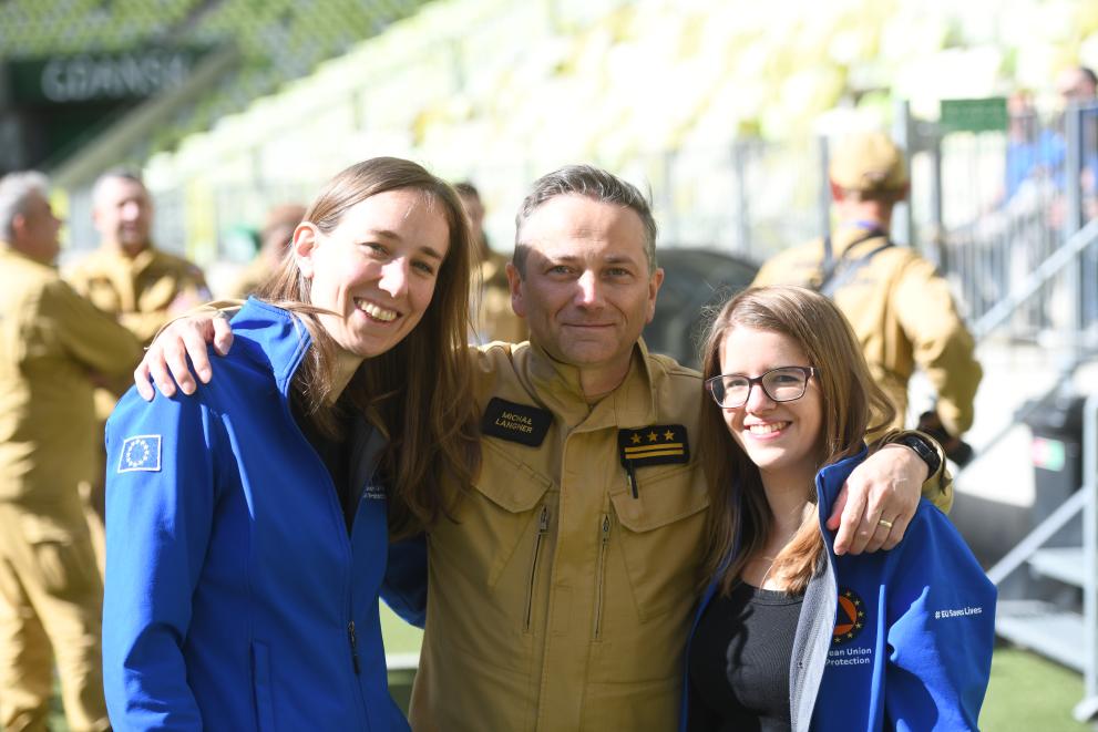 Exercise organisation team