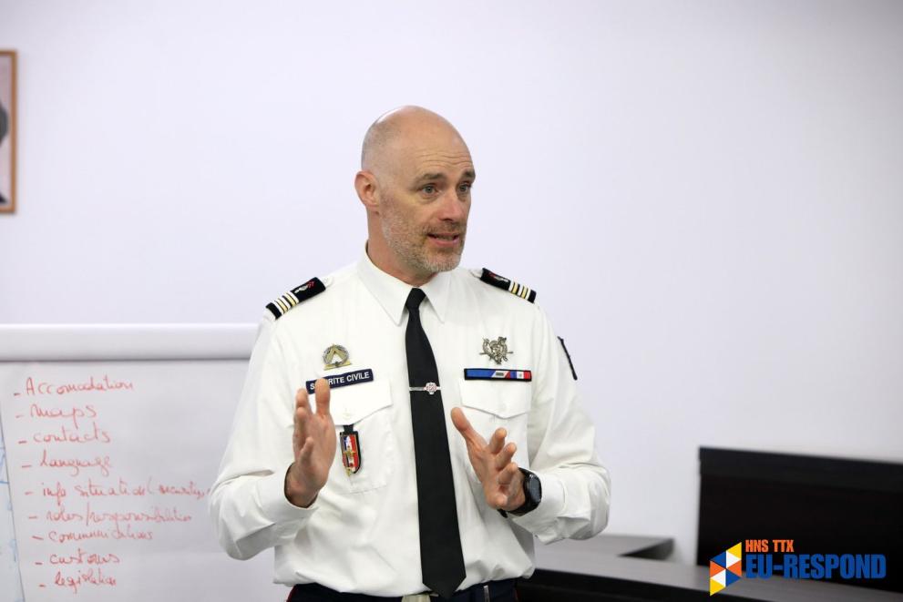 EU-RESPOND Awareness Training - Main Trainer Frédéric Harrault