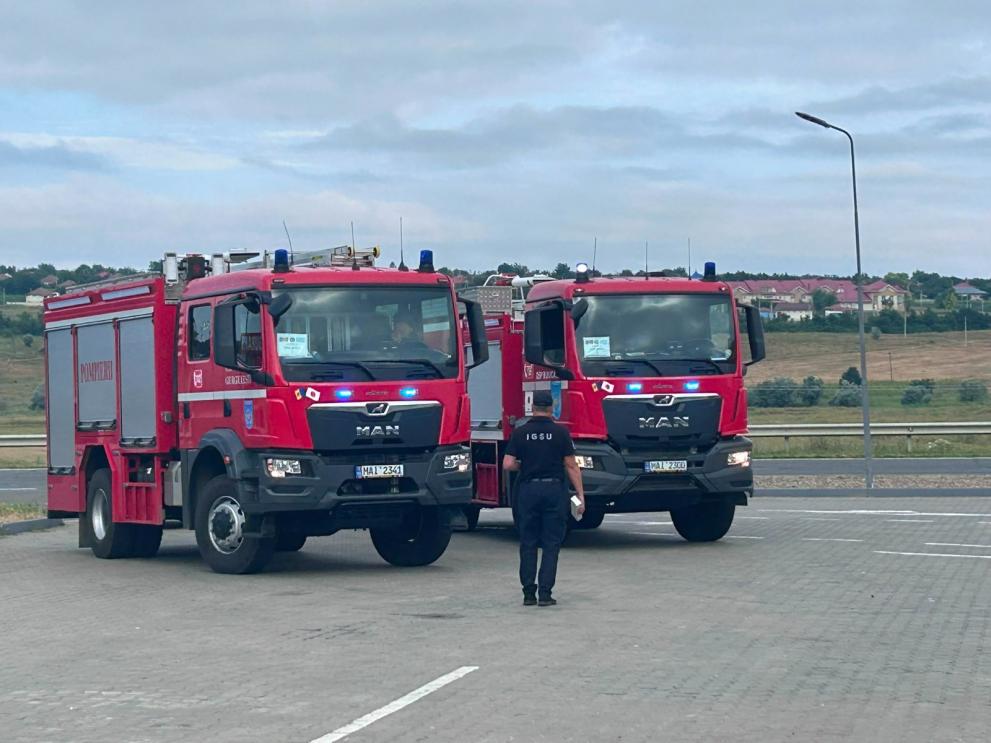 Moldova contributes to wildfire response in Greece 
