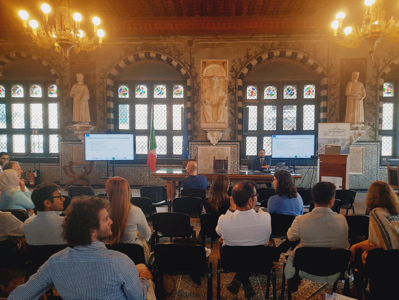 PROMPT External Kick-off Meeting held at Genova, Italy