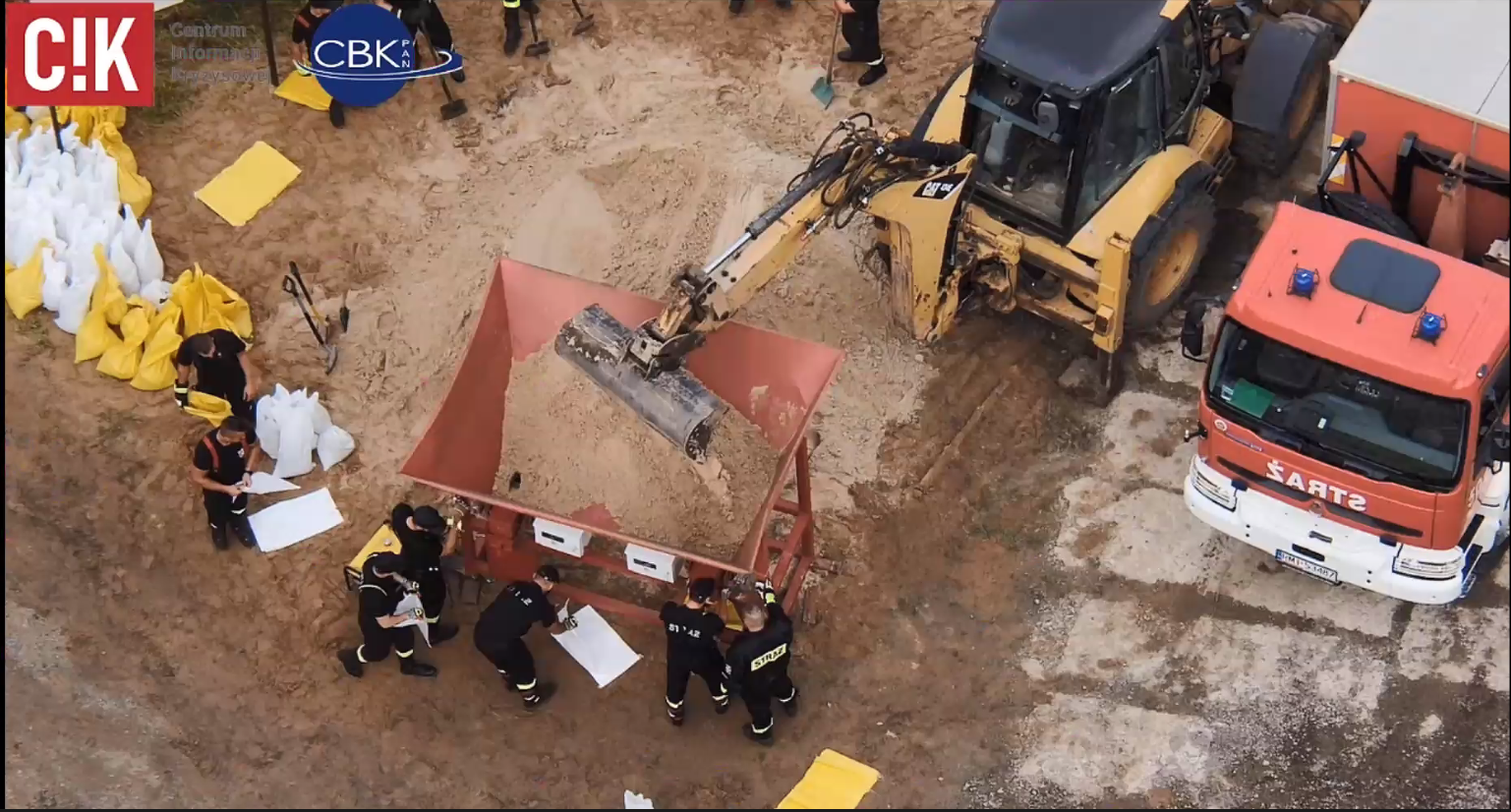 Emergency Services Exercise in Biebrza Forest Fire 2020