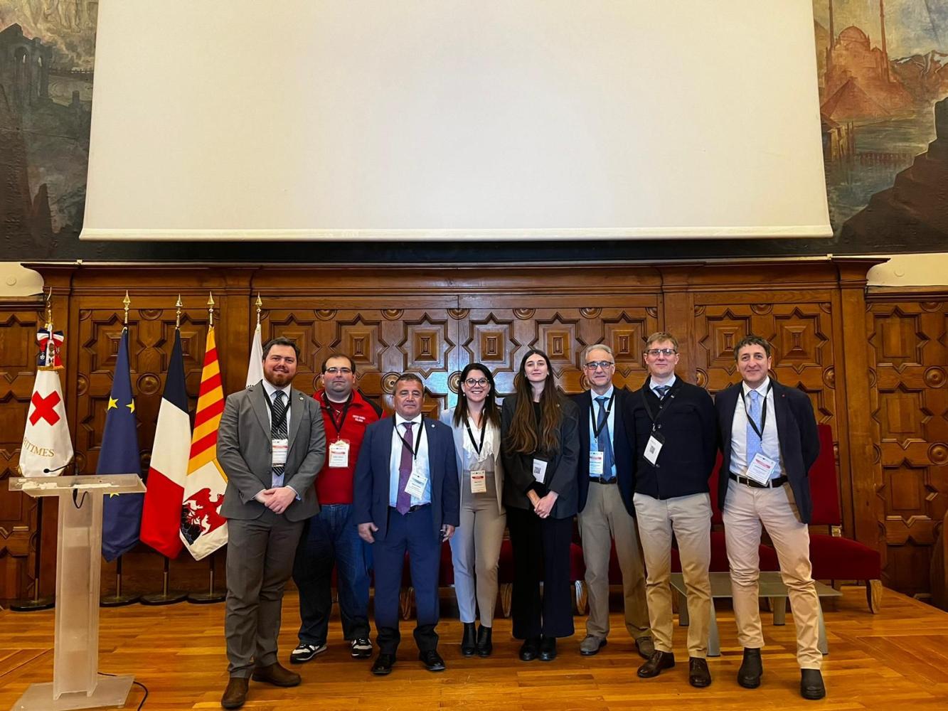 Italian Red Cross and National Research Council of Italy teams