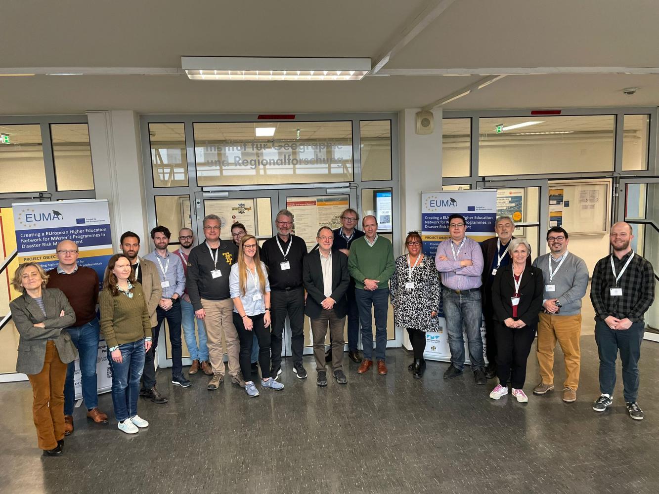 EUMA-consortium at the Kick-off at University of Vienna