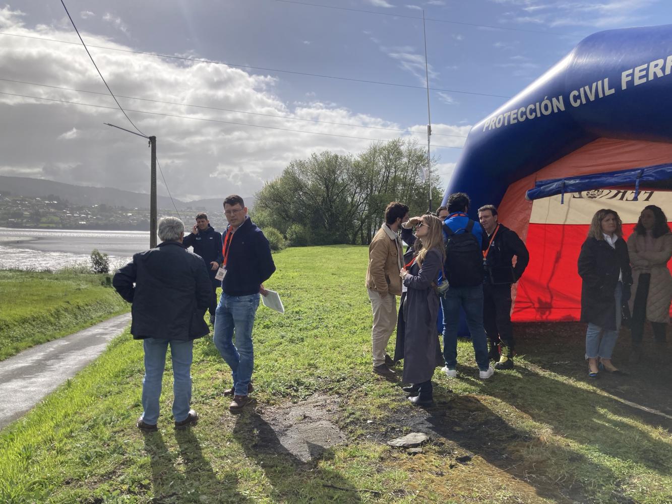 Alumni at the Advanced Command Centre