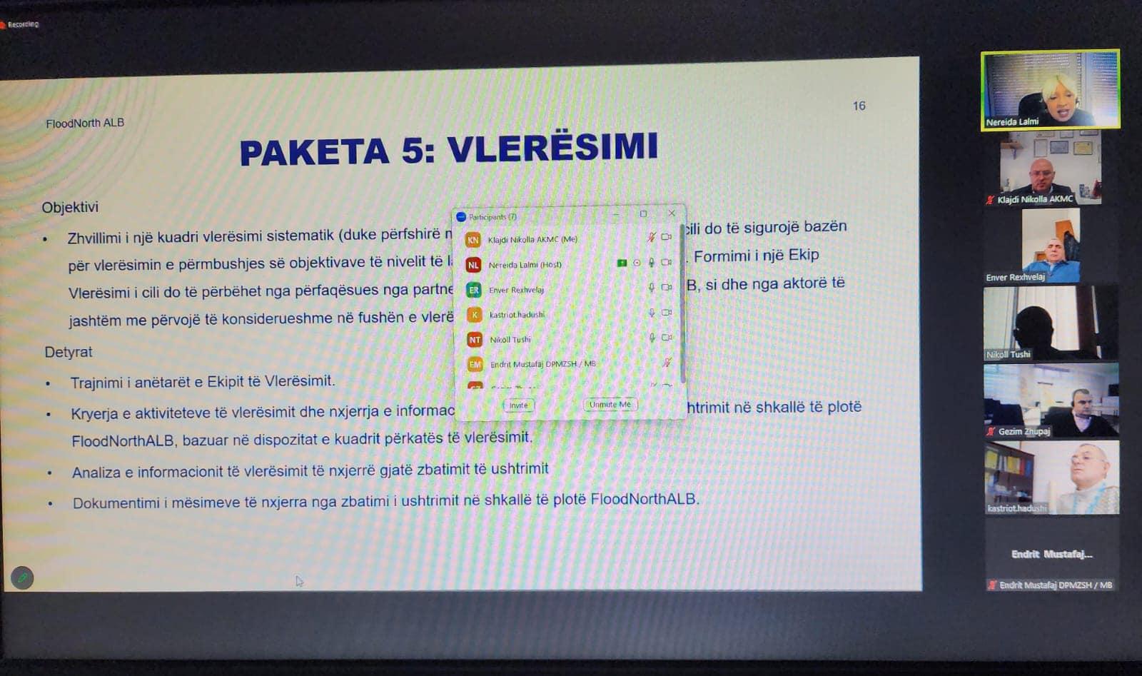 The first consultative meeting between partners 