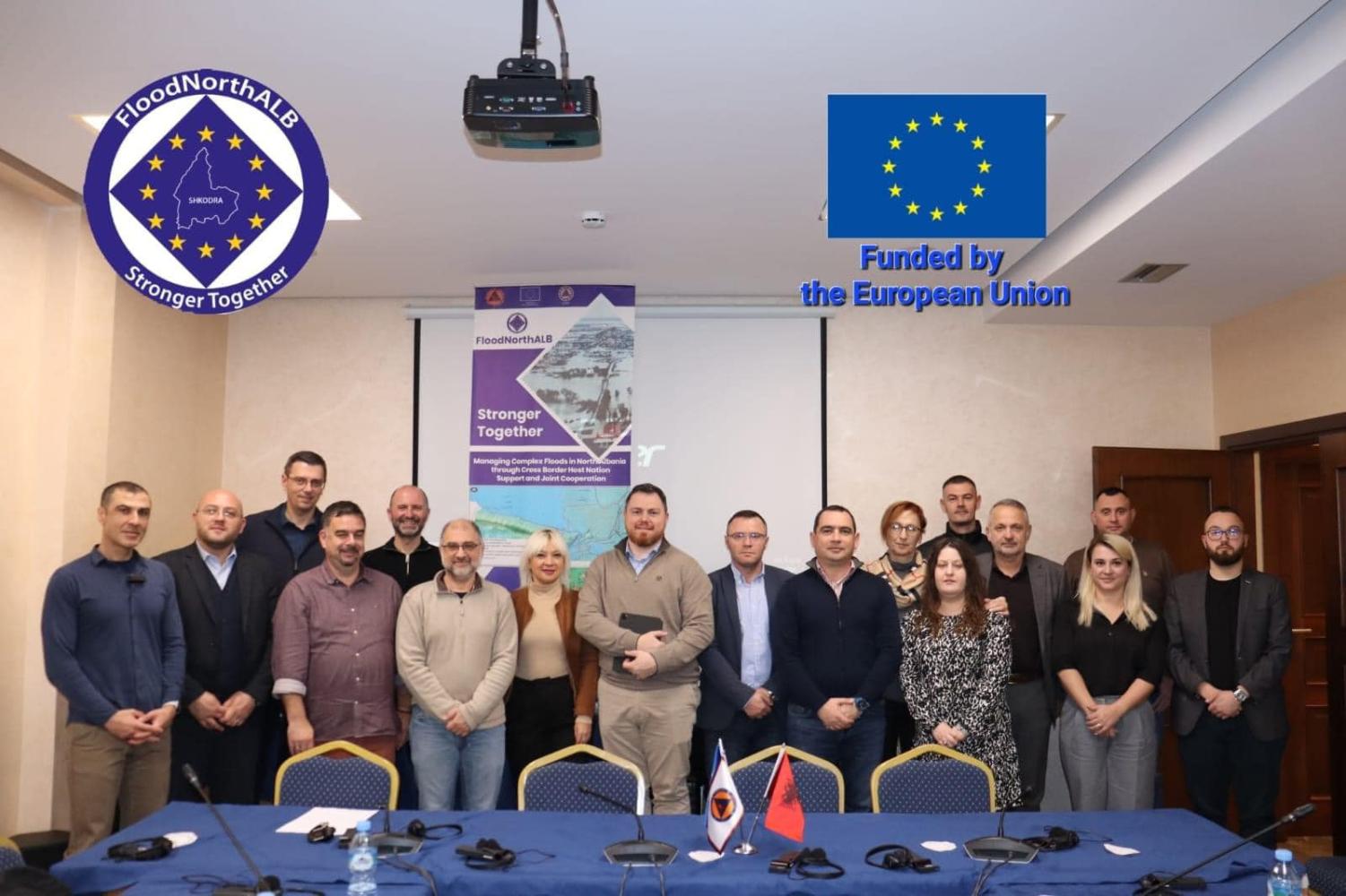 The First Meeting for the Complex Field Exercise "FloodNorthAlb"