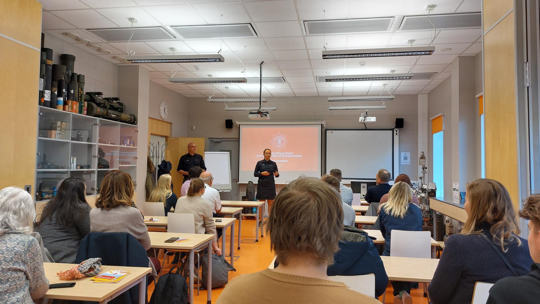 At Estonian rescue board