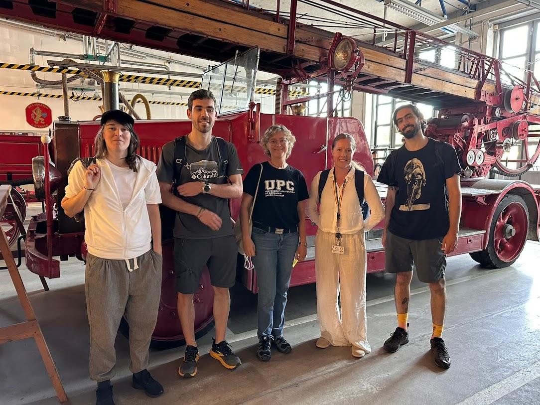 At the Gothenburg Fire and Rescue Service premises