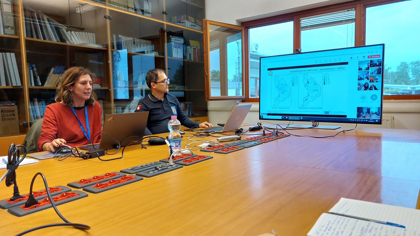 Tabletop exercise presentation scenario