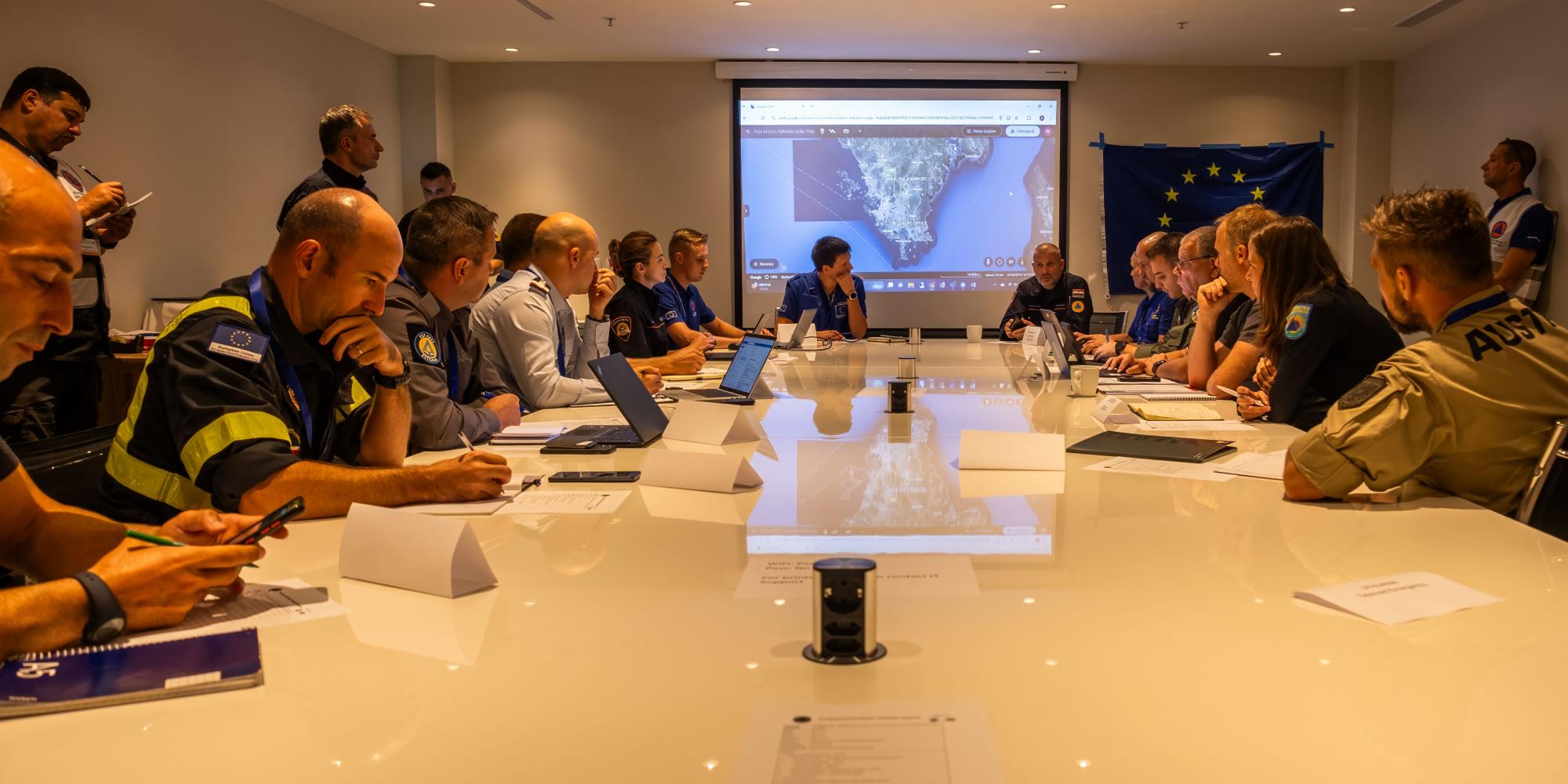 Team Leaders meeting with the EUCPT