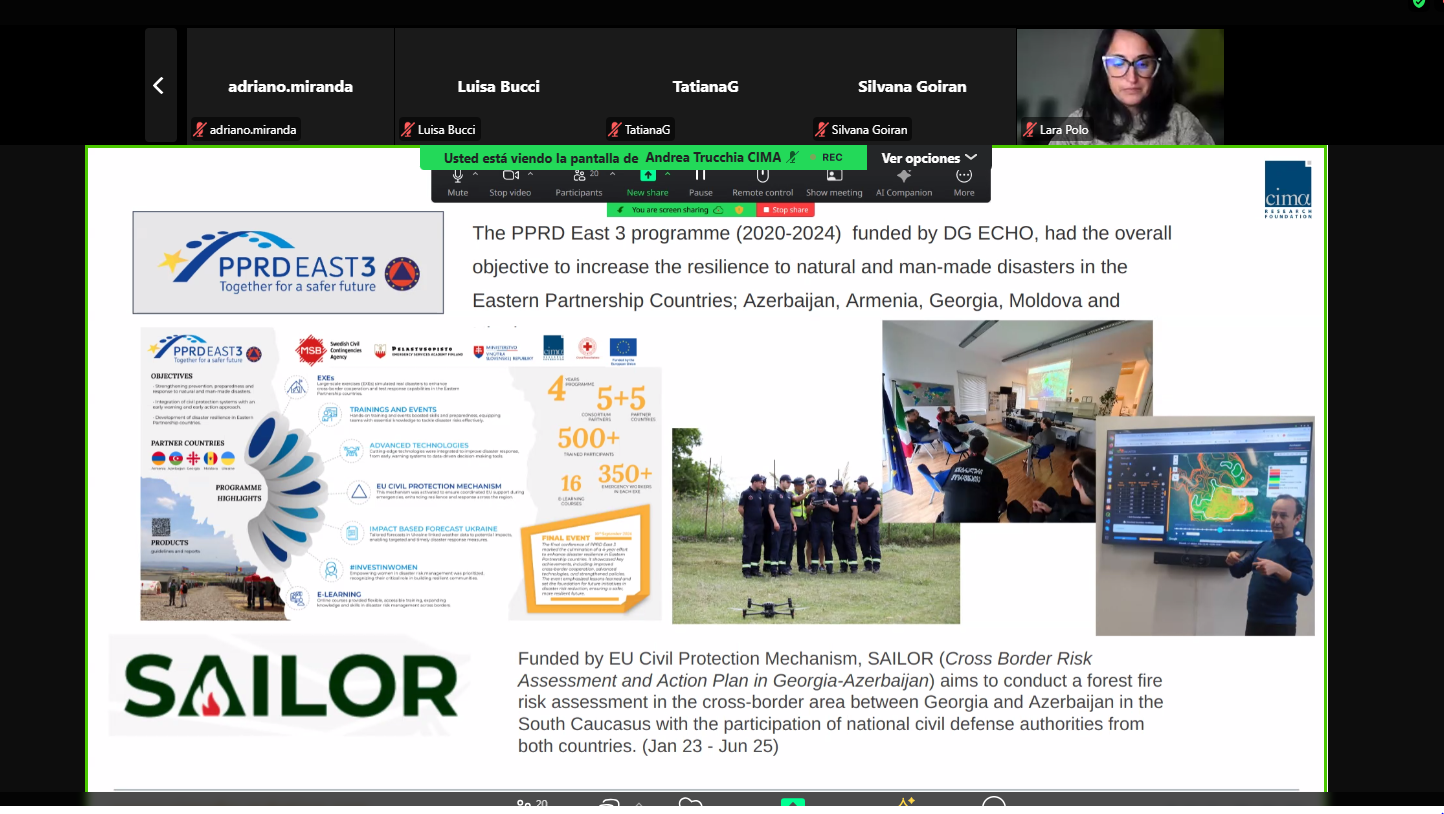 Early Warning System  for forest fires 