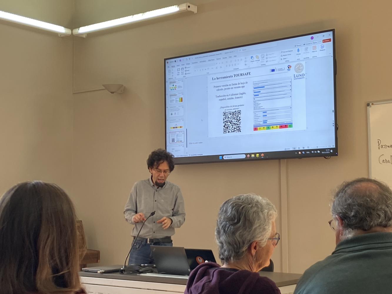 Presentation of TourSafe