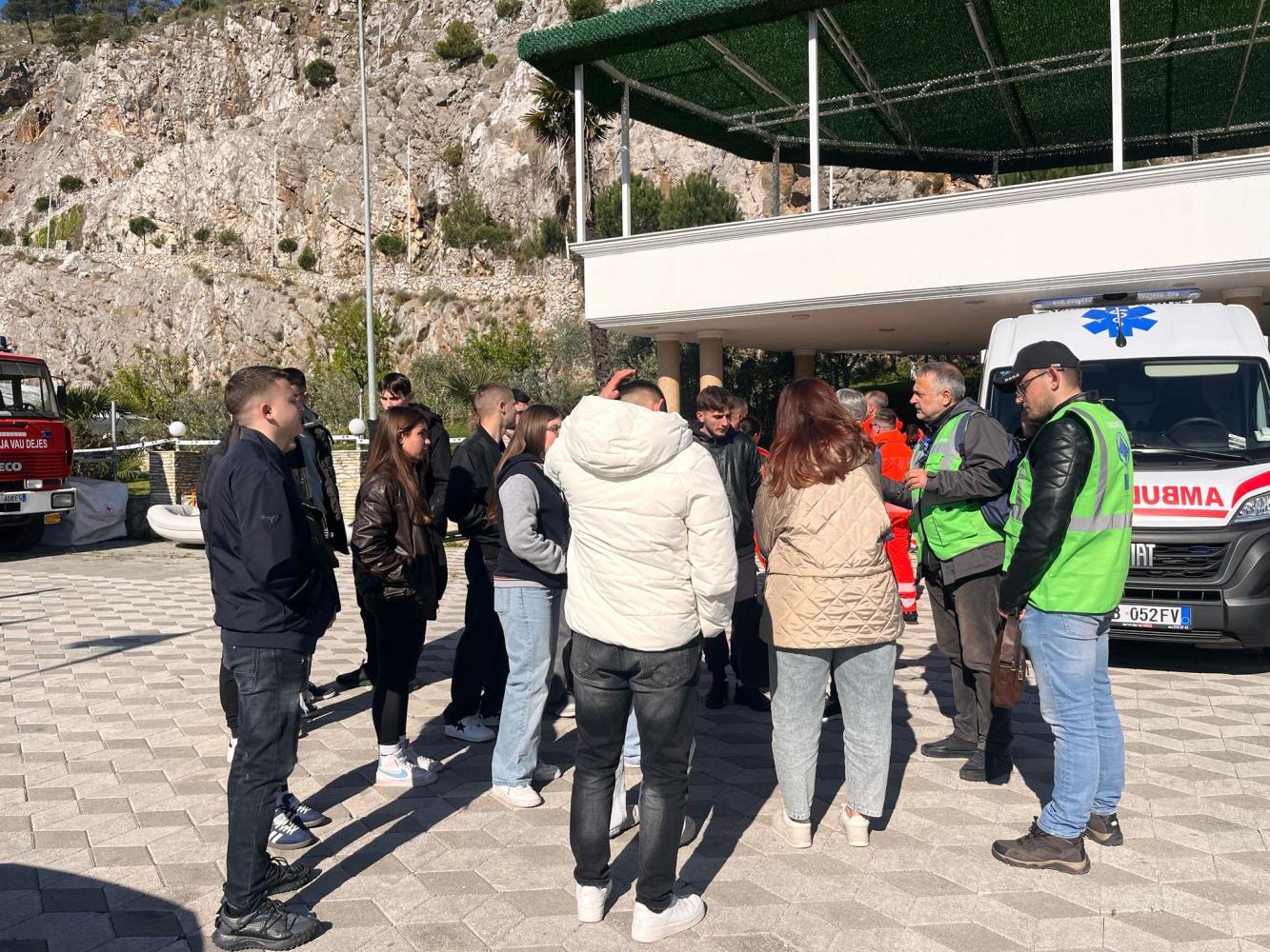 Meeting with the students of 28 Nentori High School, Shkoder