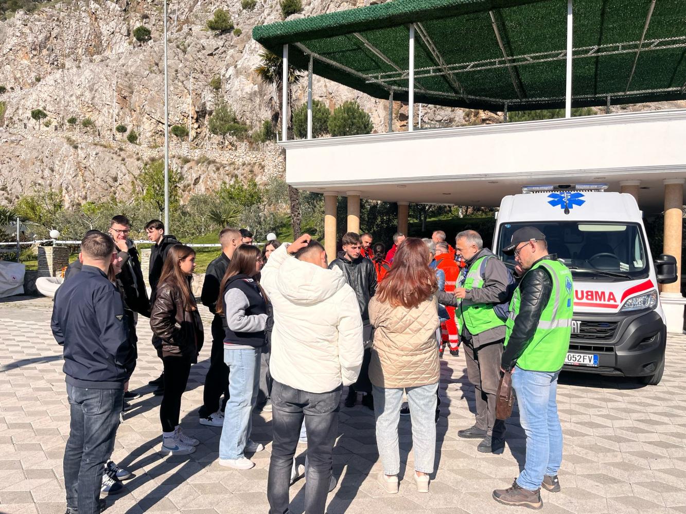 Meeting with the students of 28 Nentori High School, Shkoder