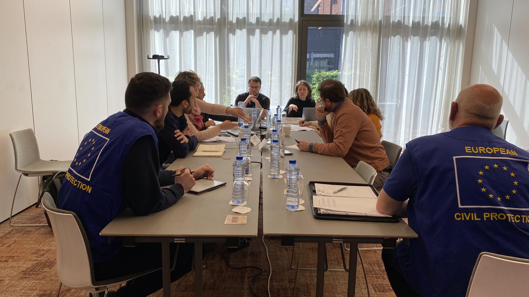 The EUCPT TL and ERCC LO meet with LEMA.