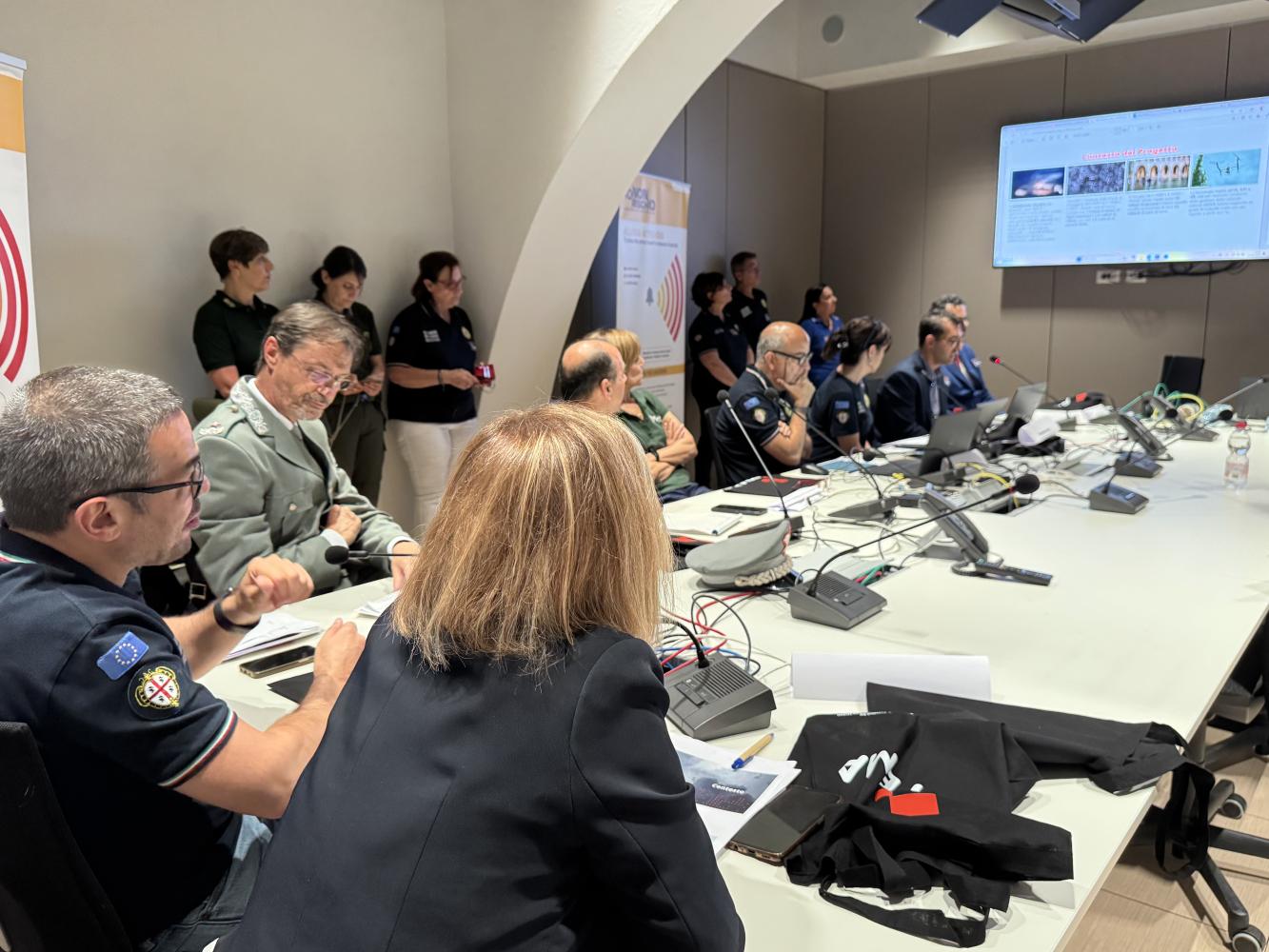 Panel in TEMA press conference in Sardinia