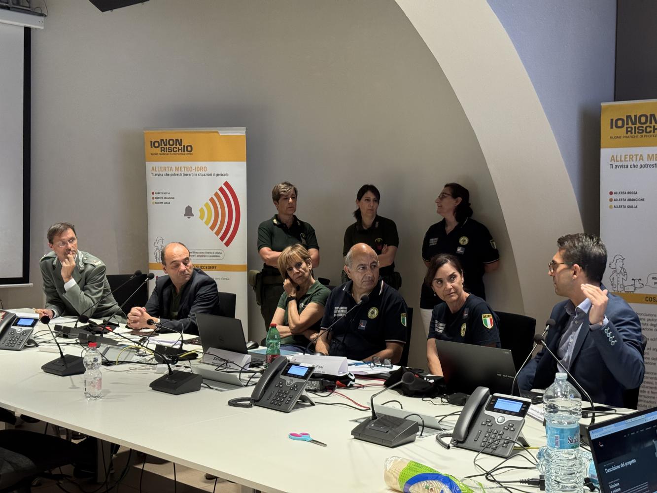 Panel in TEMA press conference in Sardinia