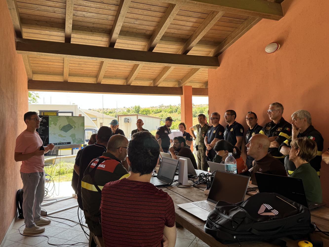 Presentation of the TEMA platform during Sardinia pilot - 19 June 2025