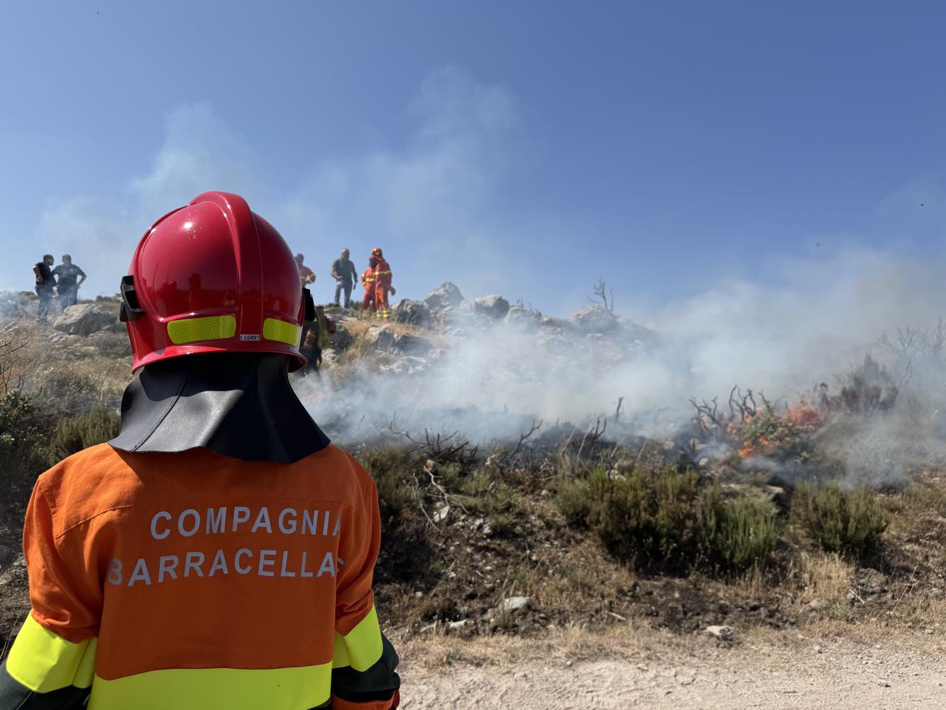 TEMA wildfire exercise in Montiferru 
