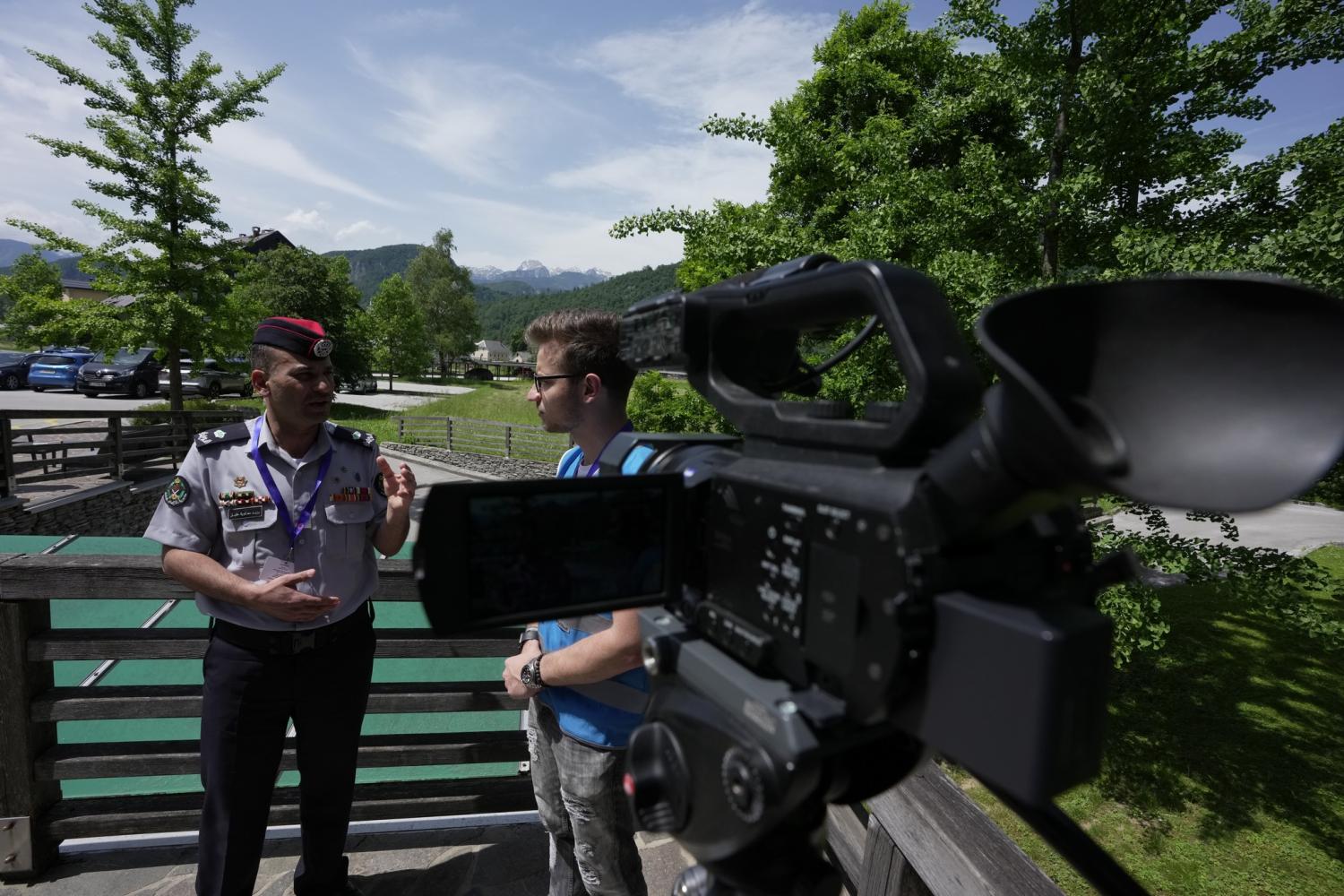 Media interview with one of the participants (Module Flash Flood Team JO