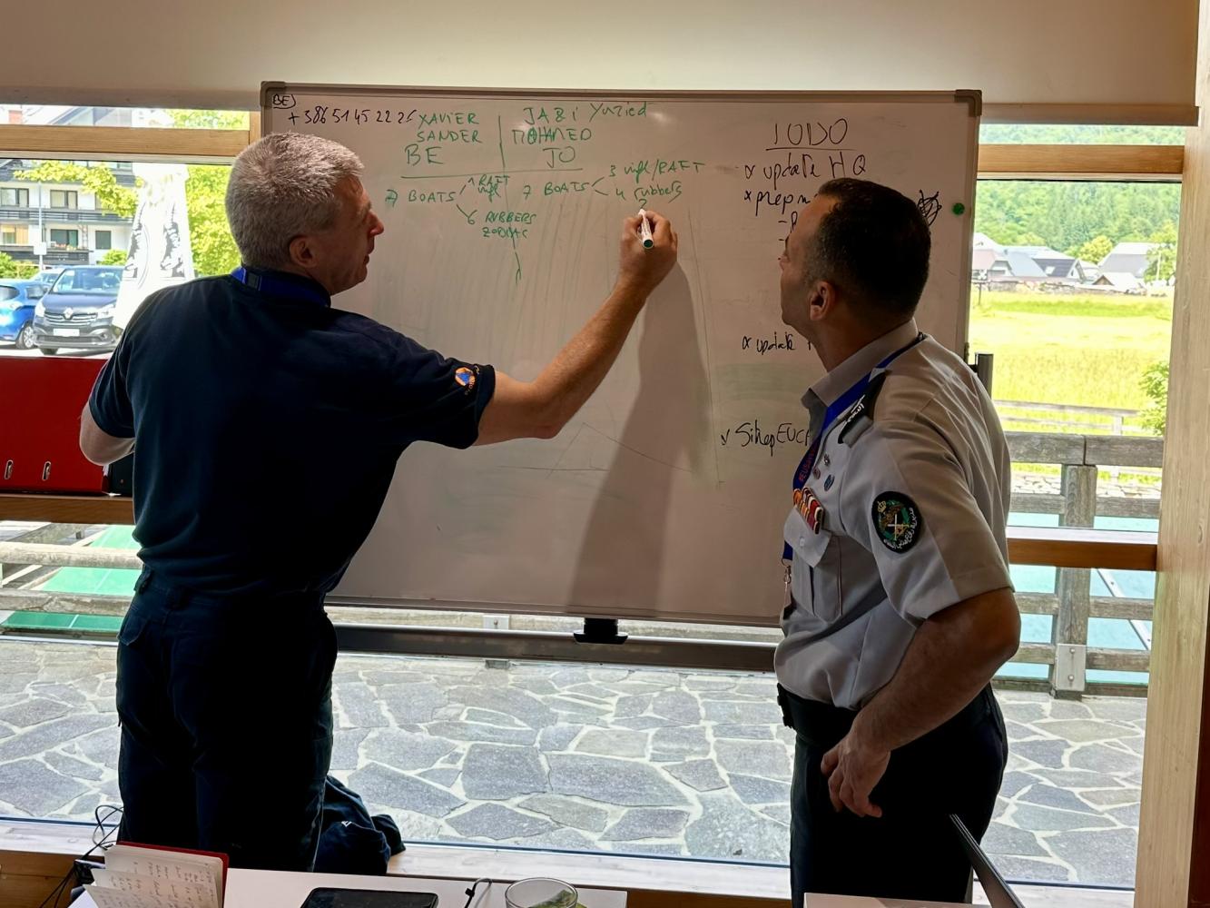 Modules discuss and coordinate their PoAs.