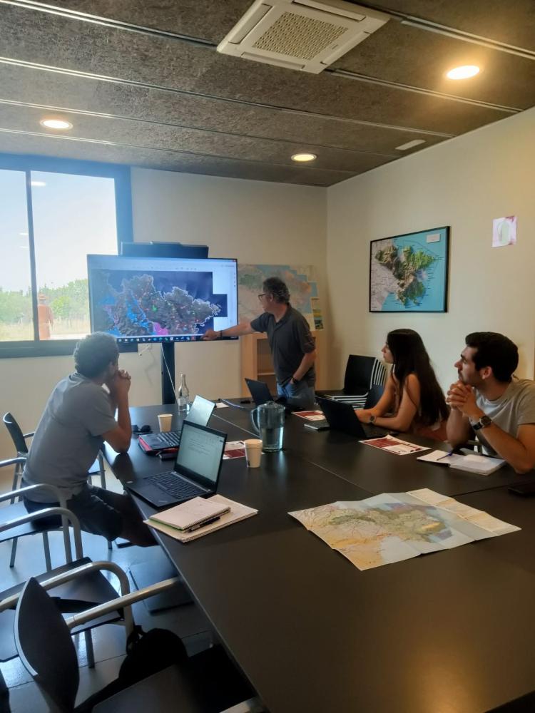 FIRe-SCENE_Meeting at the offices of Cap de Creus Natural Park