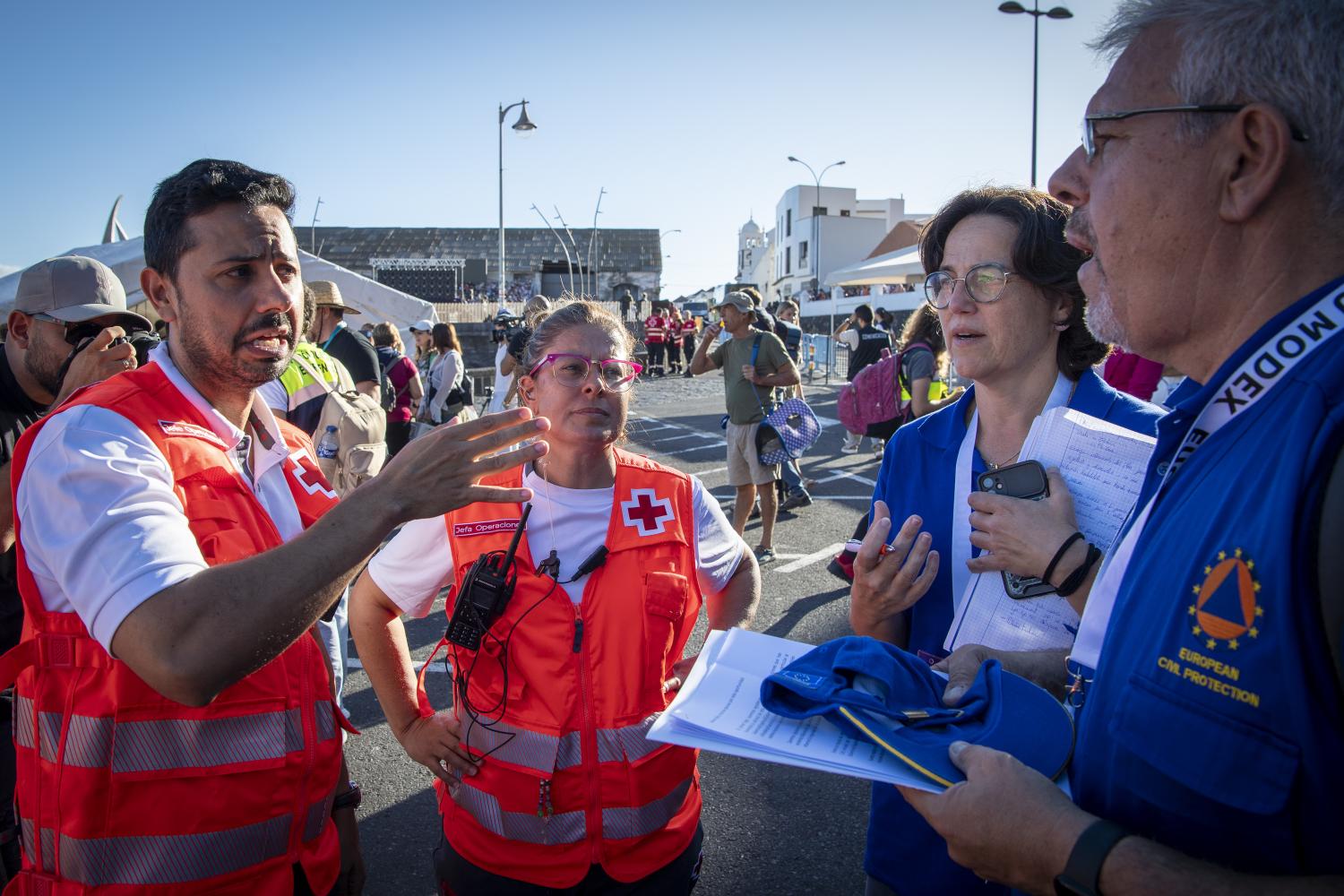 Red Cross with EUCPT