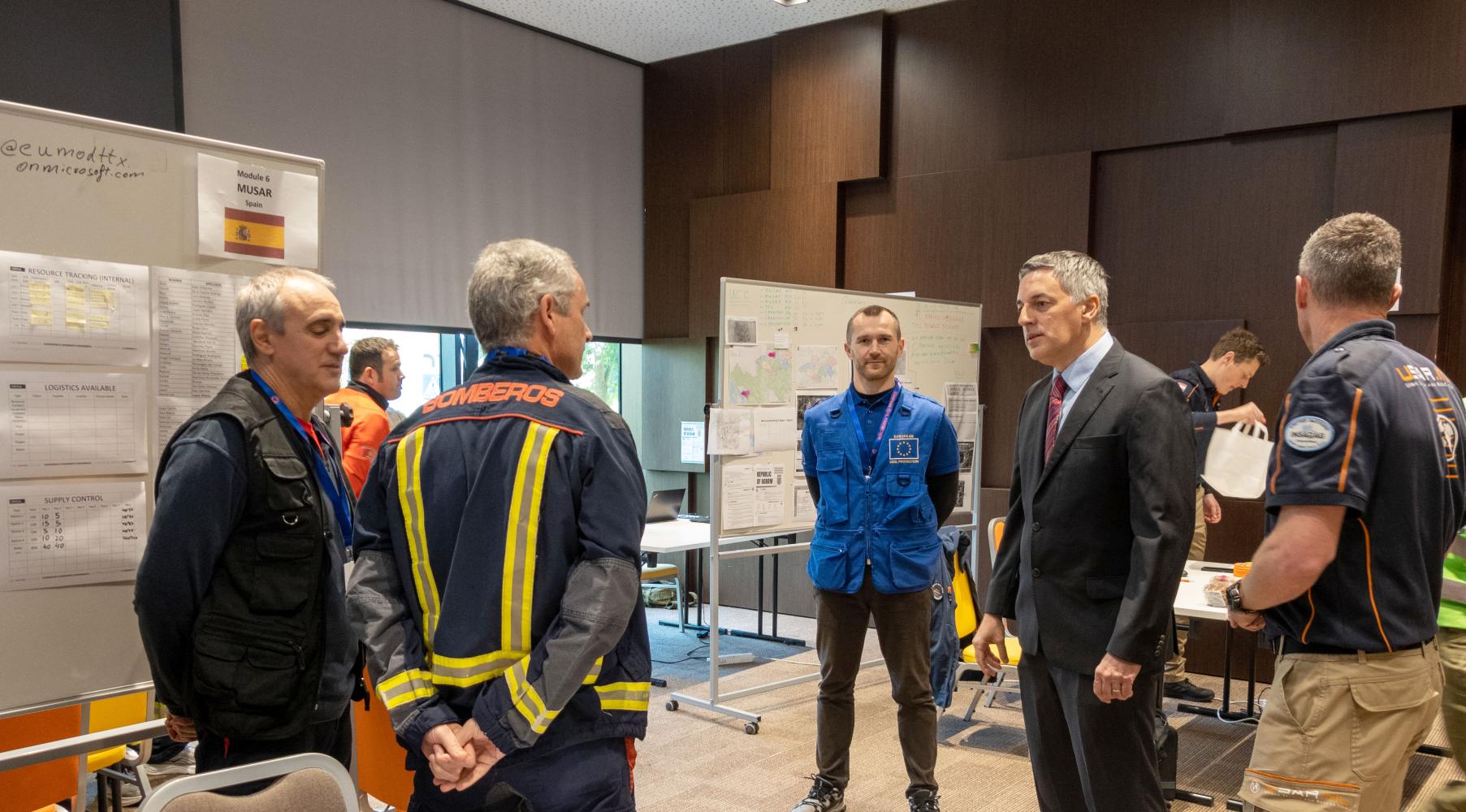 VIP meeting with the modules.