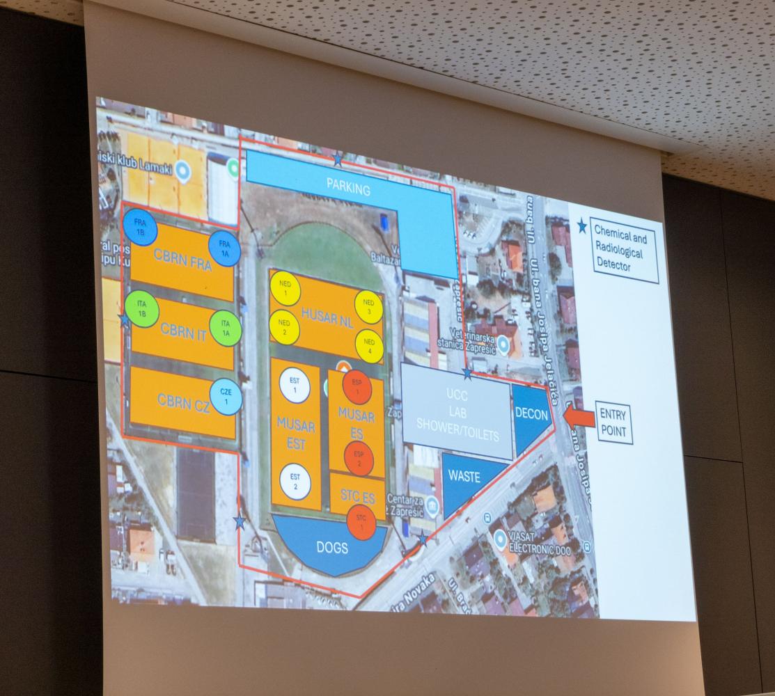 Maps produced by the participants on their Base of operations planning.