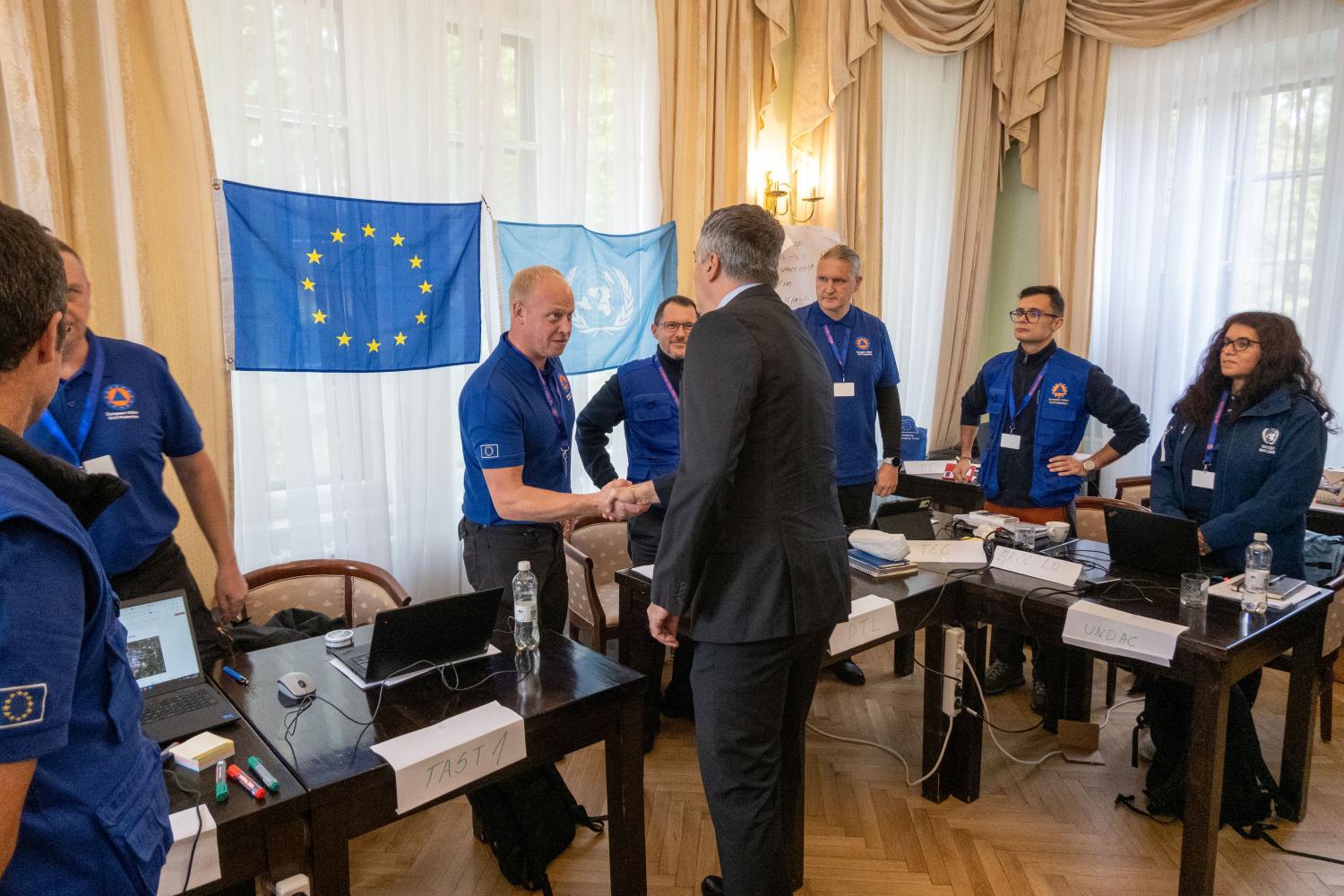 EUCPT meeting with VIP.