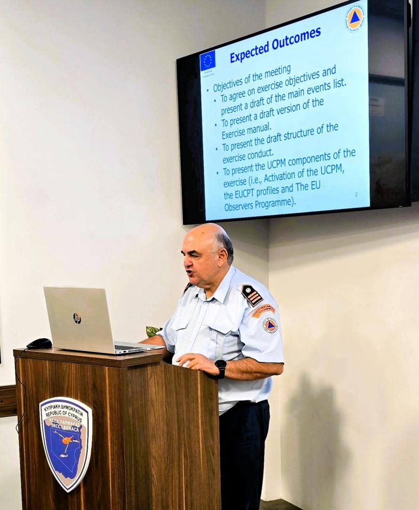 Mr Panayiotis Liassides, Cyprus Civil Defence