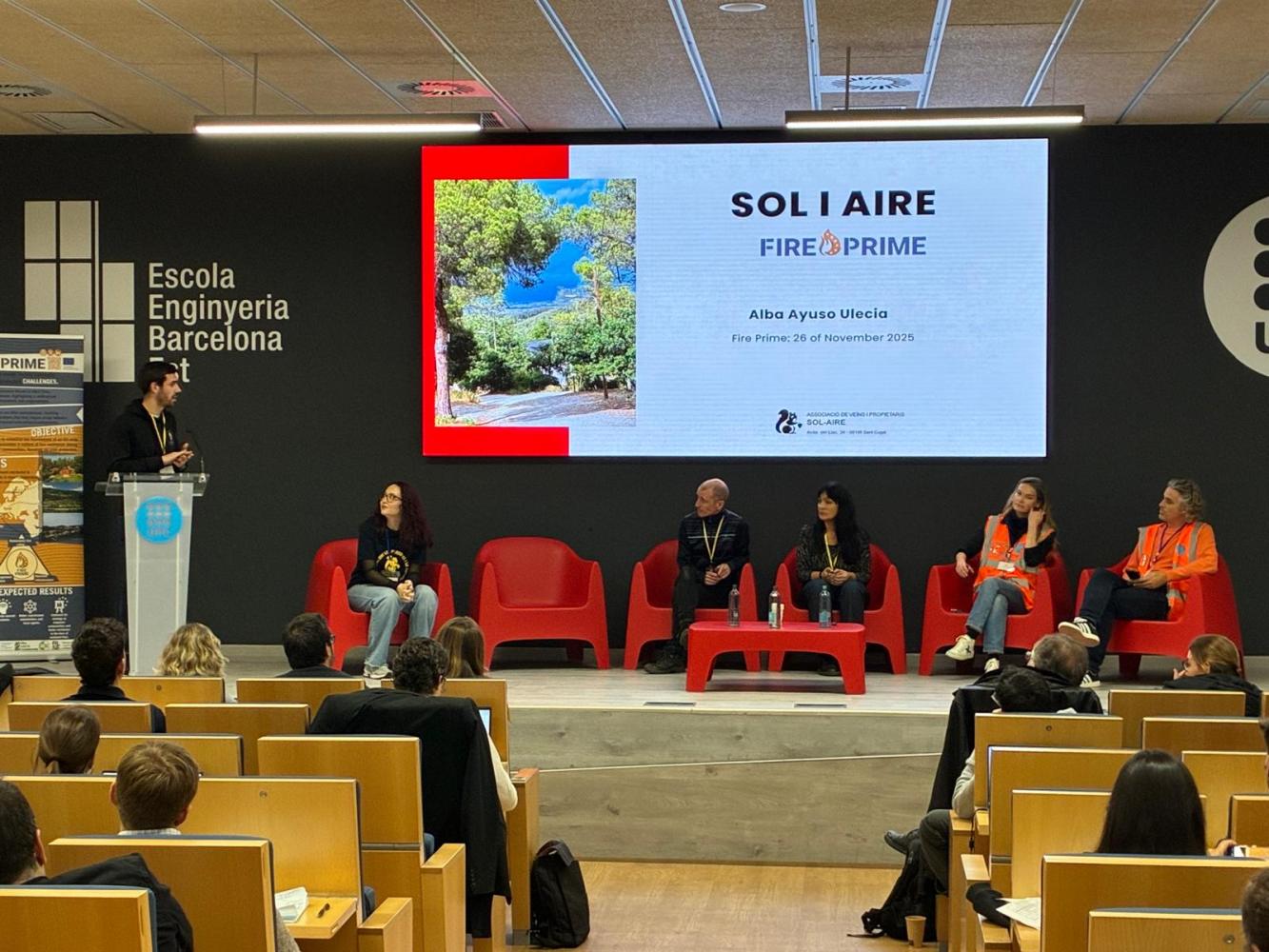 Round table with Sol i Aire and Mas Fortuny residents