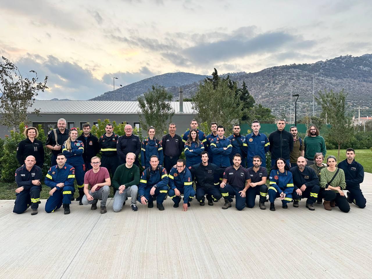 EWED consortium members in Athens