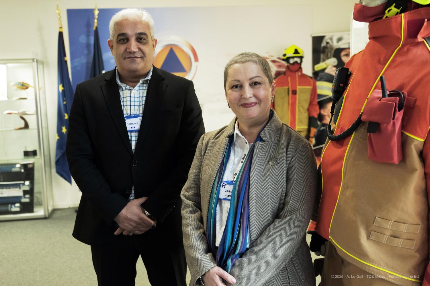 Manuk Muradyan, Head of Educational Complex of the Armenian MIA & Armine Harapetyan