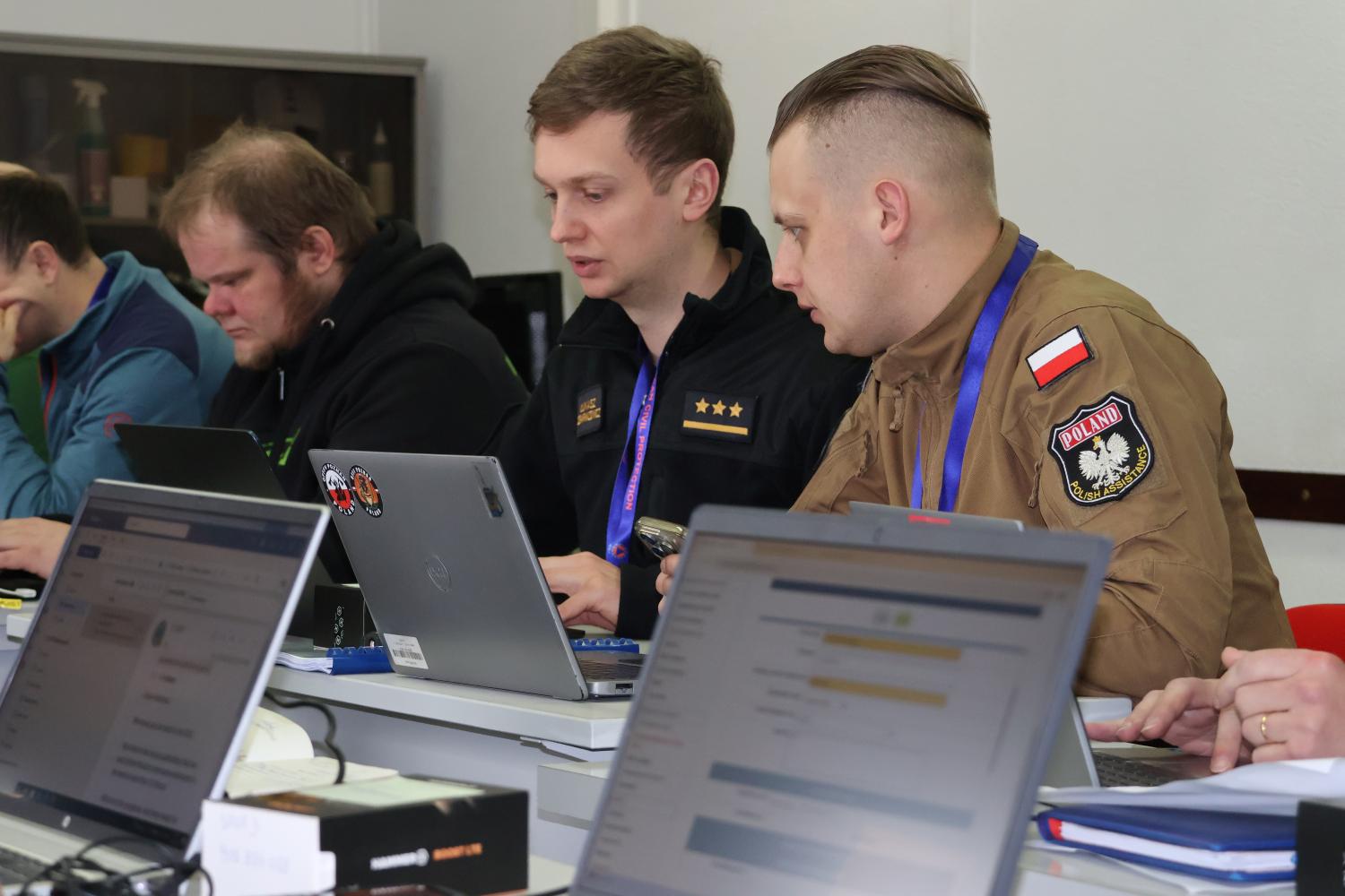 The modules are in their initial workspace.