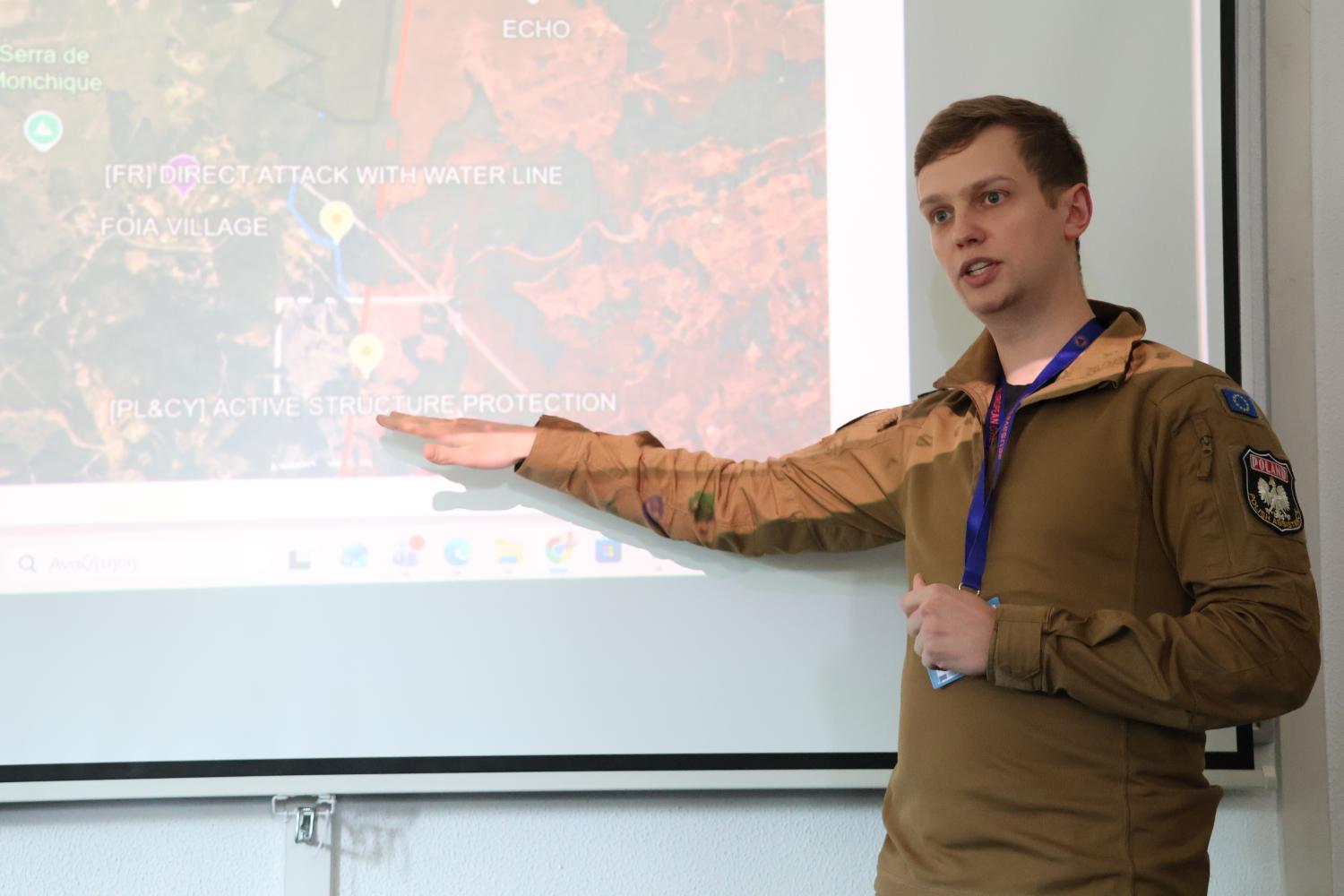 Final handover meeting.