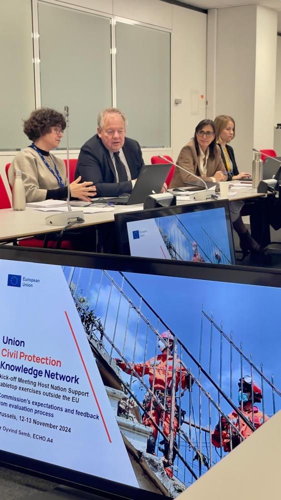 EU-RESPOND Kick-off Meeting, DG ECHO members 