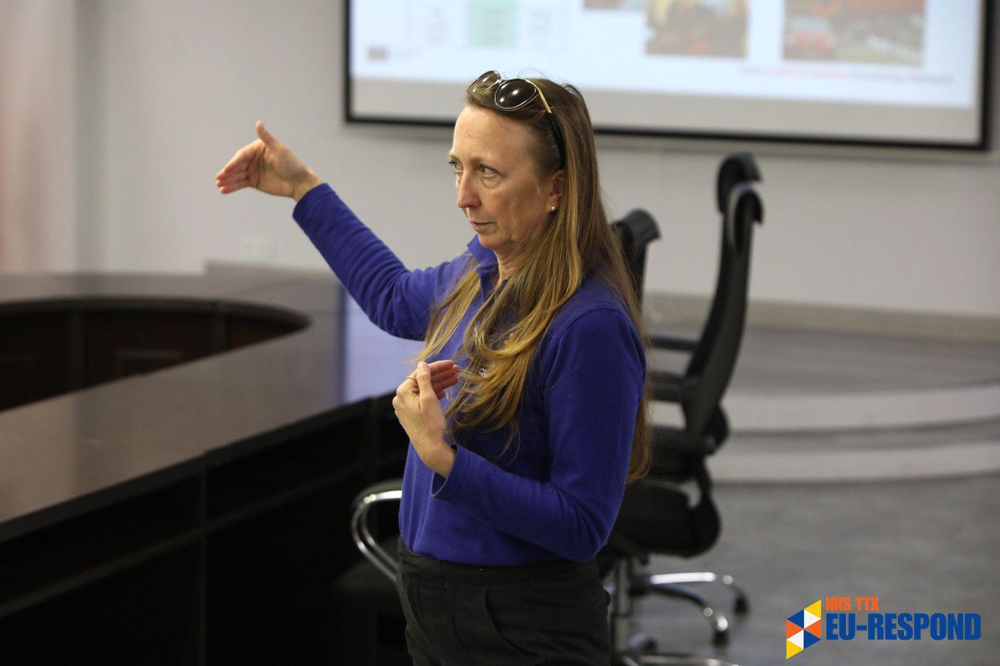 EU-RESPOND Awareness Training - Main Trainer Anne Baetens