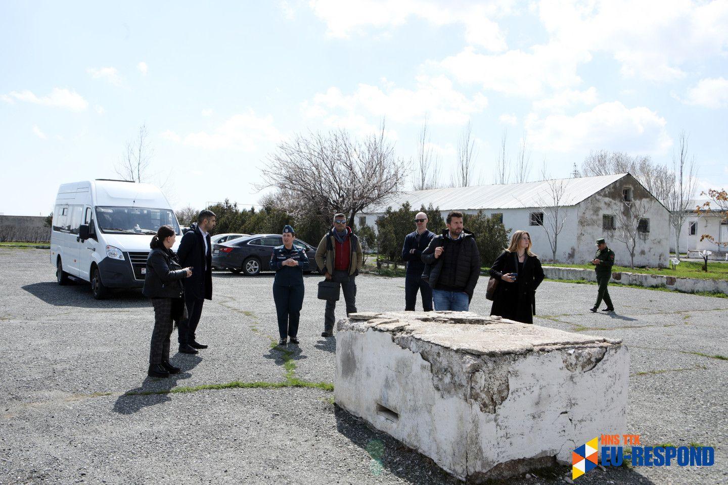 EU-RESPOND Site visit at the Lusakert Training Center