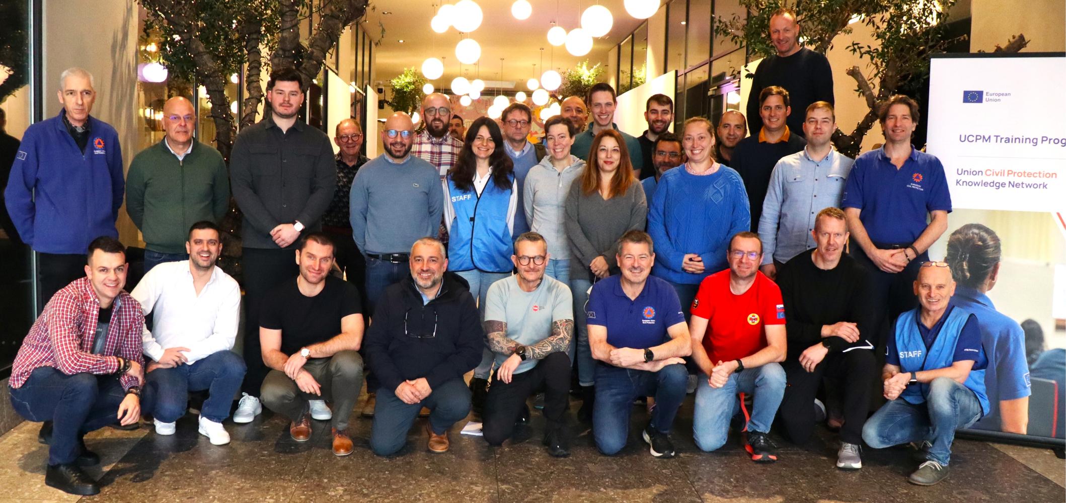Participants and staff of the Deployment Capacities Course in Athens, Greece in January 2026.