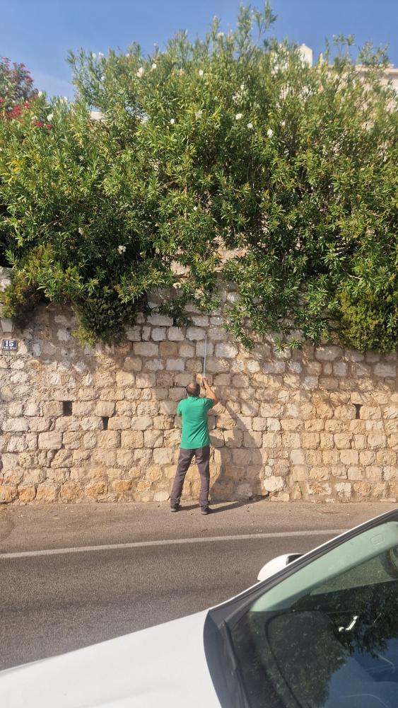 Du retaining wall