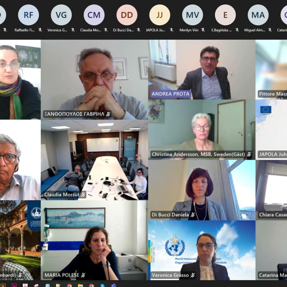 Image from 1st CEO meeting - participants 